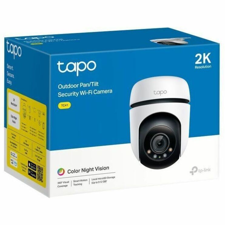 Tapo TC41 Indoor/Outdoor 2K Network Camera - Colour