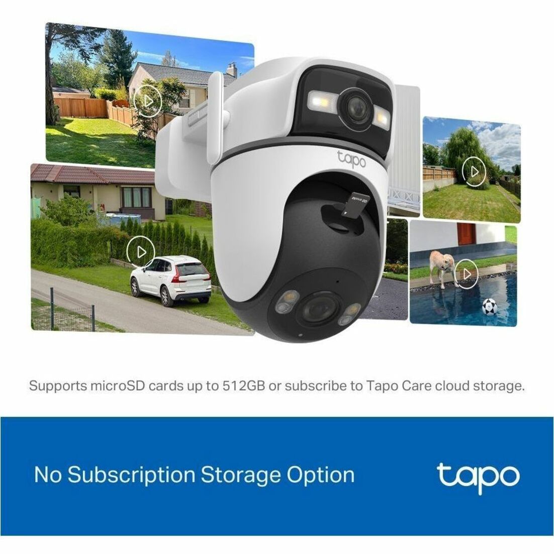 Tapo TC47 3 Megapixel Outdoor 2K Network Camera - Colour - 1