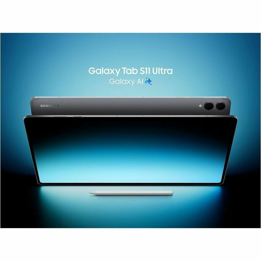 Samsung Galaxy Tab S11 5G SM-X736B Tablet - 11' WQXGA - MediaTek Dimensity 9400+ (3 nm) Octa-core - 12 GB - 128 GB Storage - 5G - Grey - Alternate view 7
