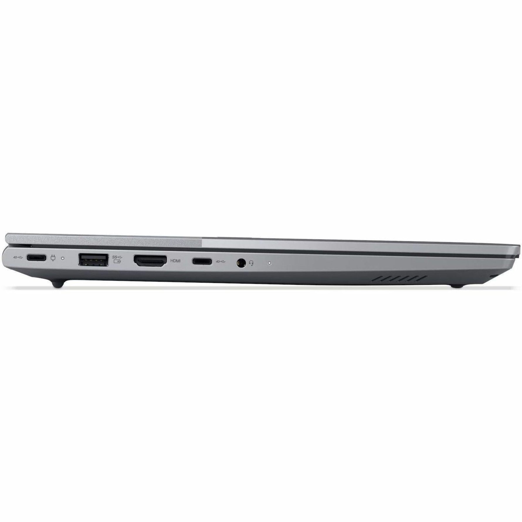 Lenovo ThinkBook 14 G9 AHP 21V0006UAU 14' Notebook - WUXGA - 60 Hz - AMD Ryzen 7 250 - 16 GB - 512 GB SSD - Arctic Gray - Right view