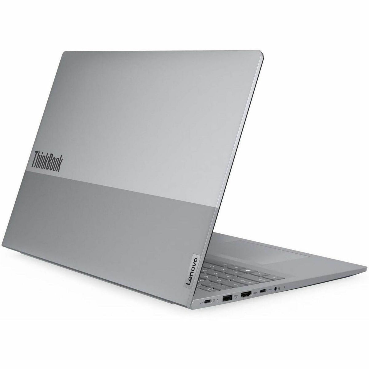 Lenovo ThinkBook 16 G9 AHP 21UT006KAU 16' Notebook - WUXGA - 60 Hz - AMD Ryzen 5 220 - 16 GB - 512 GB SSD - Arctic Gray - Top view