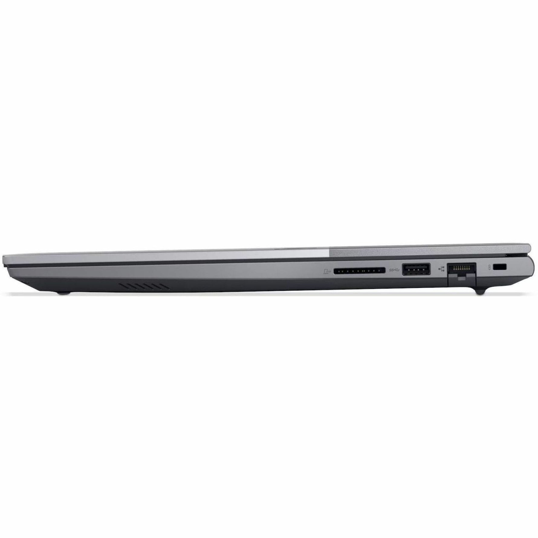 Lenovo ThinkBook 16 G9 AHP 21UT006MAU 16' Notebook - WUXGA - 60 Hz - AMD Ryzen 7 250 - 32 GB - 512 GB SSD - Arctic Gray - Left view