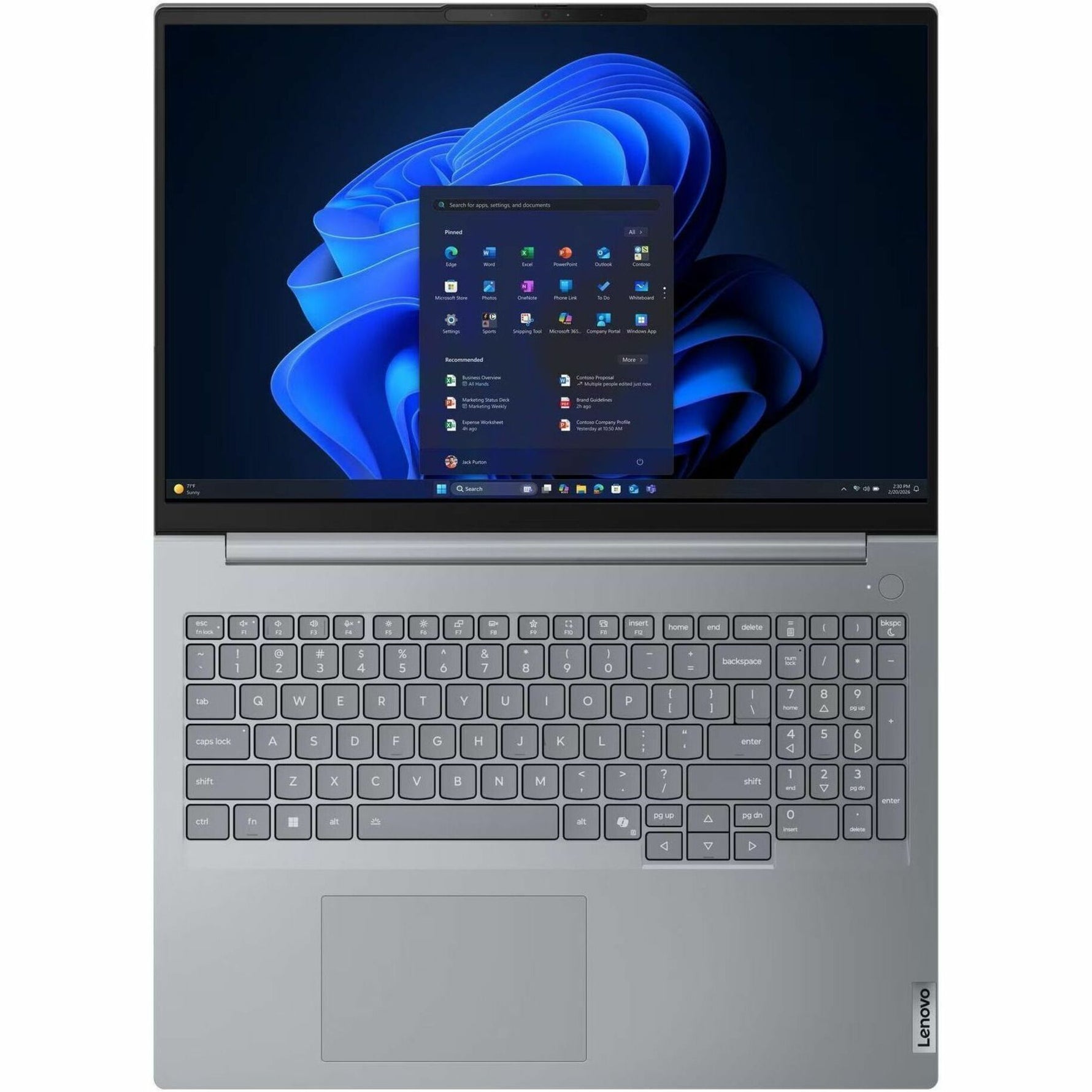 Lenovo ThinkBook 16 G9 AHP 21UT006MAU 16' Notebook - WUXGA - 60 Hz - AMD Ryzen 7 250 - 32 GB - 512 GB SSD - Arctic Gray
