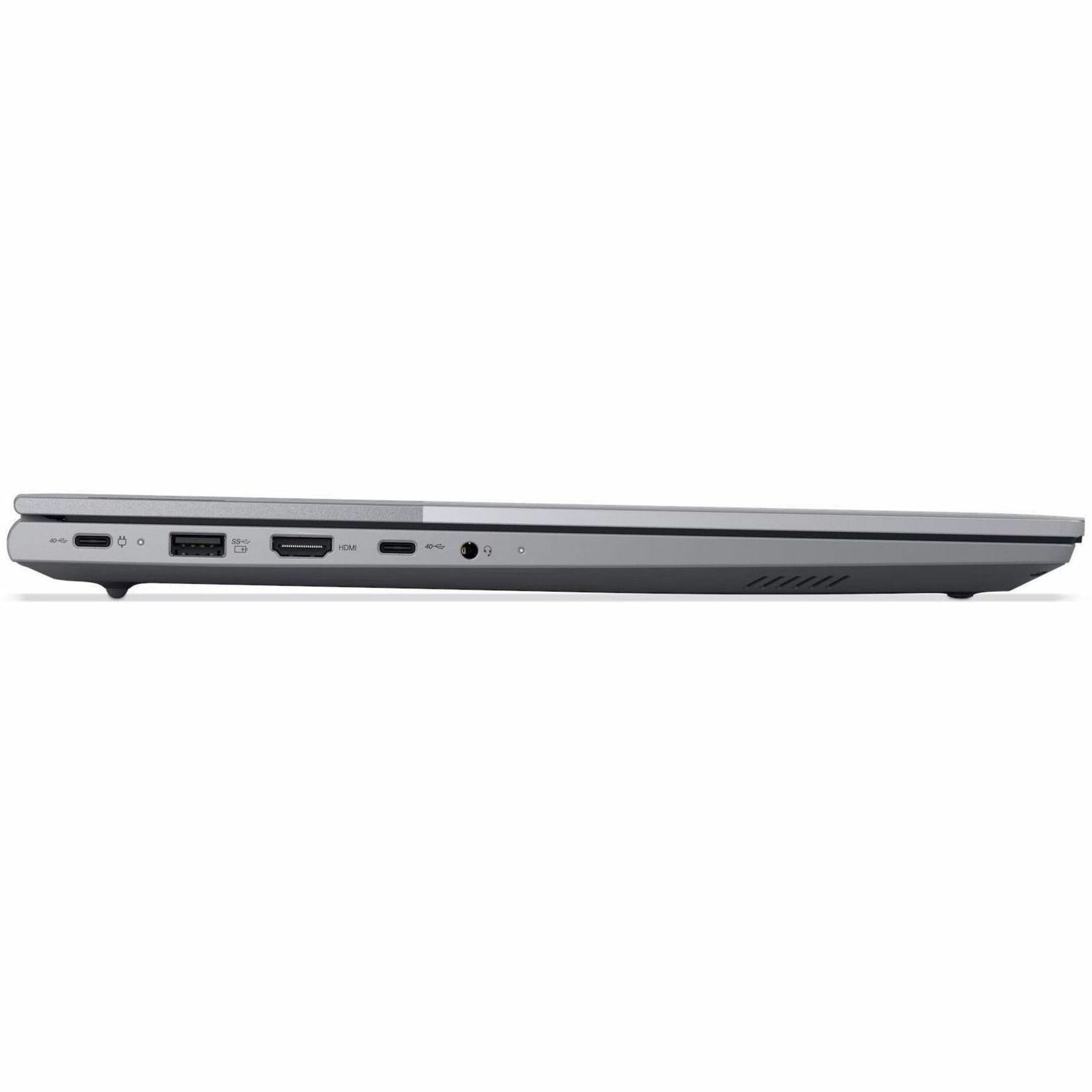 Lenovo ThinkBook 16 G9 AHP 21UT006LAU 16' Notebook - WUXGA - 60 Hz - AMD Ryzen 7 250 - 16 GB - 512 GB SSD - Arctic Gray - Right view