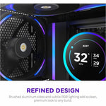NZXT RF-U14PN-B1 Cooling Fan - PC, Motherboard, Radiator, Heatsink - Alternate view 7