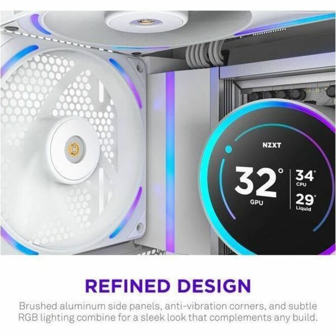 NZXT RF-U14PN-W1 Cooling Fan - PC, Motherboard, Radiator, Heatsink - Alternate view 8
