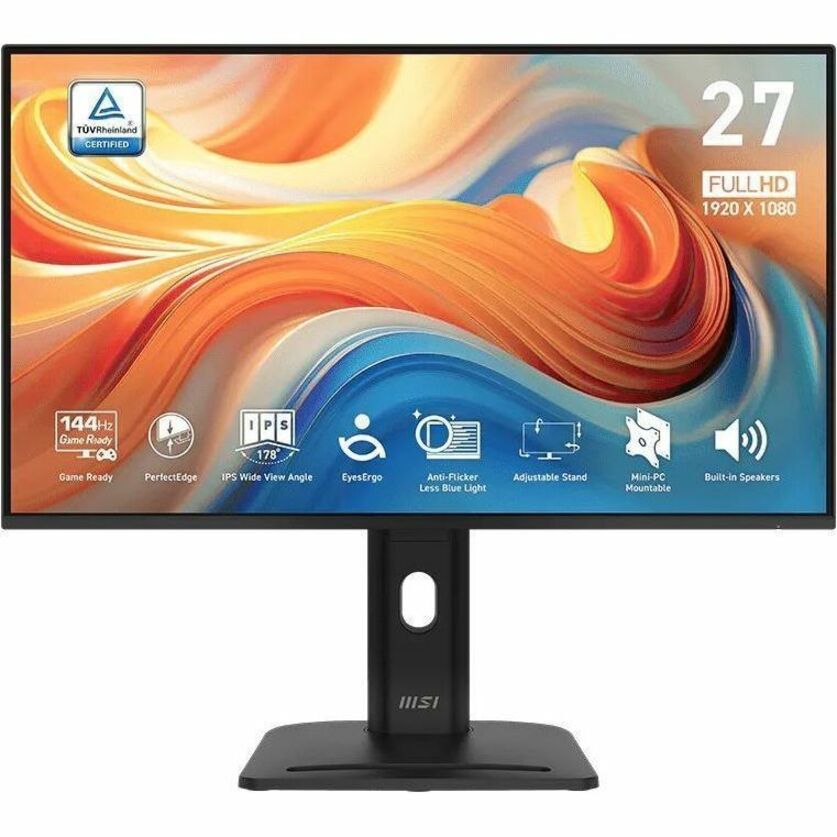 MSI PRO MP275PG E14 27' Class Full HD LCD Monitor - 16:9 - Black