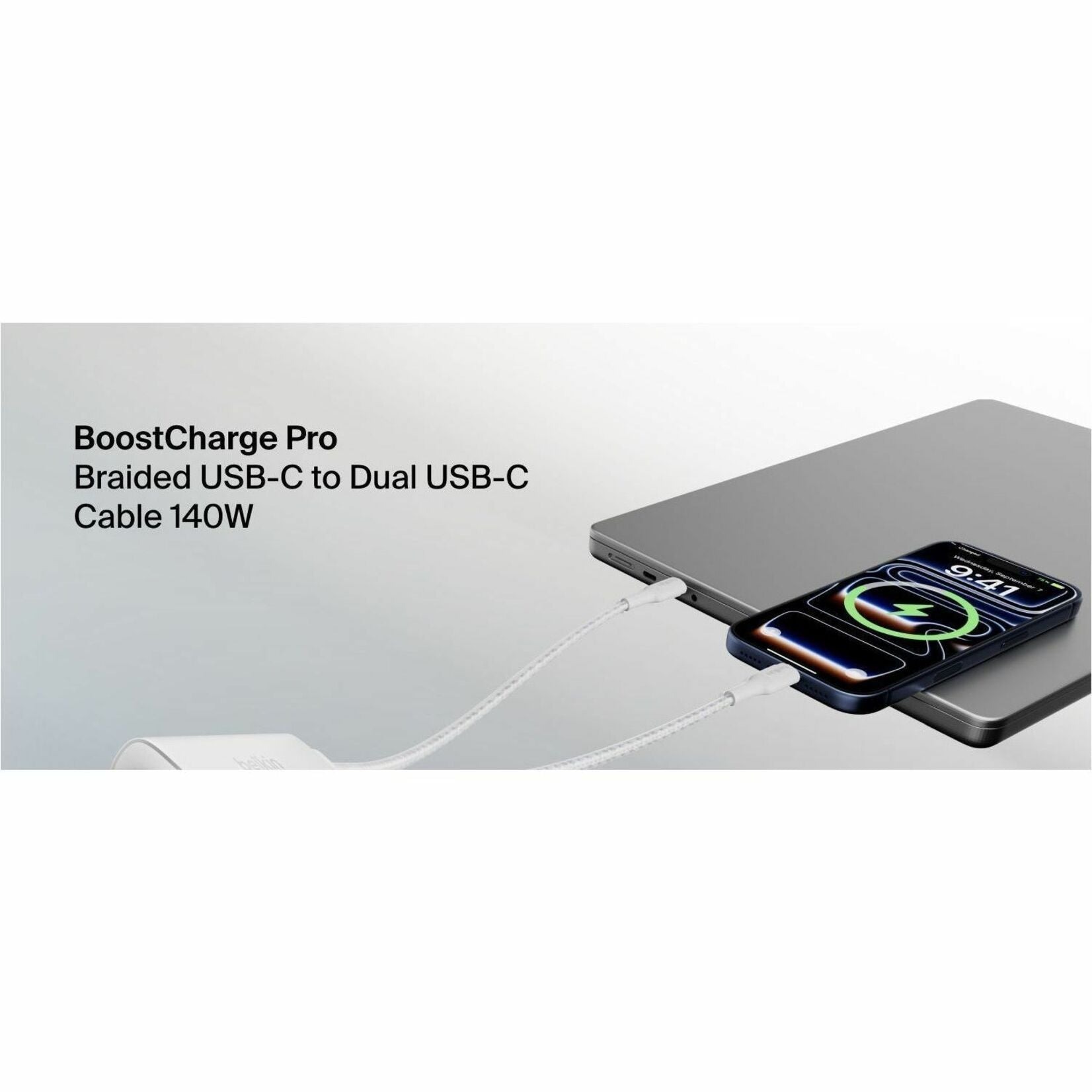 Belkin BoostCharge Pro CAC004 1.52 m USB-C Data Transfer Cable