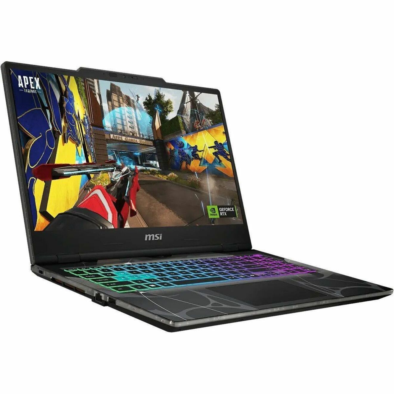 MSI Cyborg 15 B13W Cyborg 15 B13WEKG-1069AU 15.6' Gaming Notebook - Full HD - 144 Hz - Intel Core i5 13th Gen i5-13420H - 16 GB - 512 GB SSD - Translucent Black - Right view