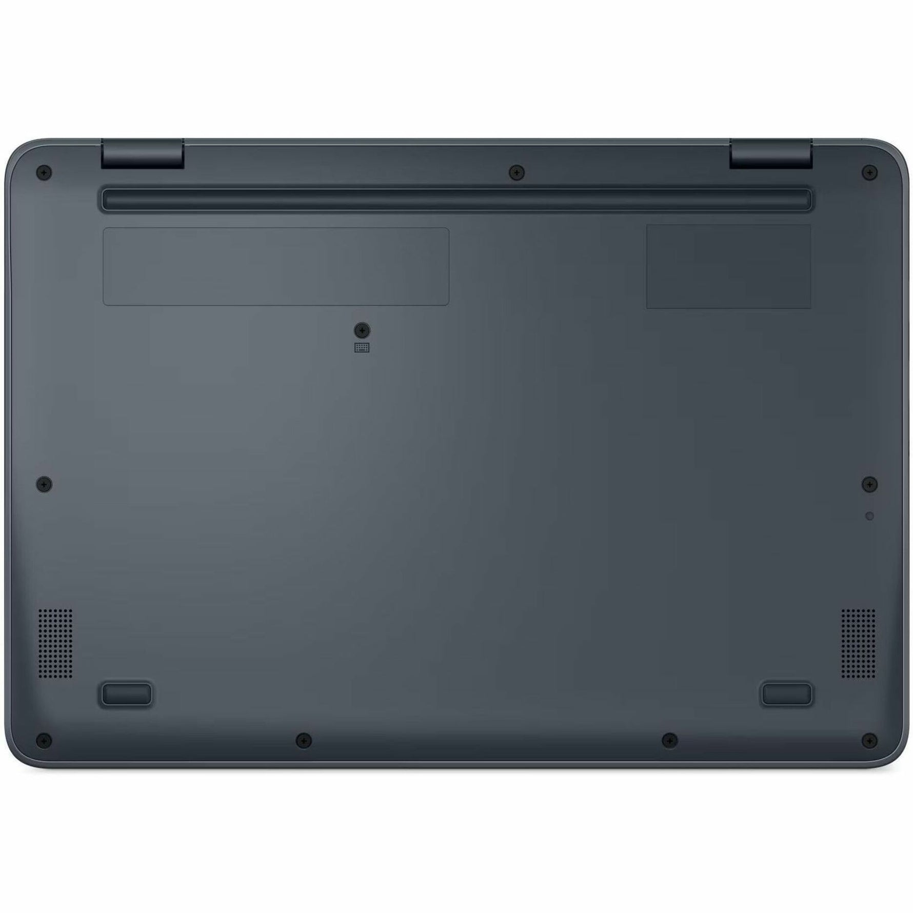 Lenovo 100w Gen 5 83LES01600 11.6' Notebook - HD - Intel N-Series N150 - 8 GB - 128 GB PCI Express 3.0 SSD - English (US) Keyboard - Black - Bottom view