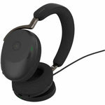 Jabra Evolve3 85 Wired/Wireless Over-the-head, Over-the-ear Stereo Headset - Black - Alternate view 6