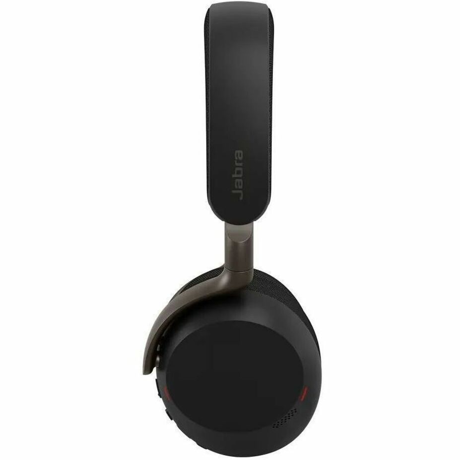 Jabra Evolve3 75 Wireless Over-the-head, On-ear, Over-the-ear Stereo Headset - Black - Left view