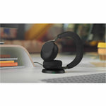 Jabra Evolve3 75 Wireless On-ear, Over-the-head, Over-the-ear Stereo Headset - Black - Alternate view 9