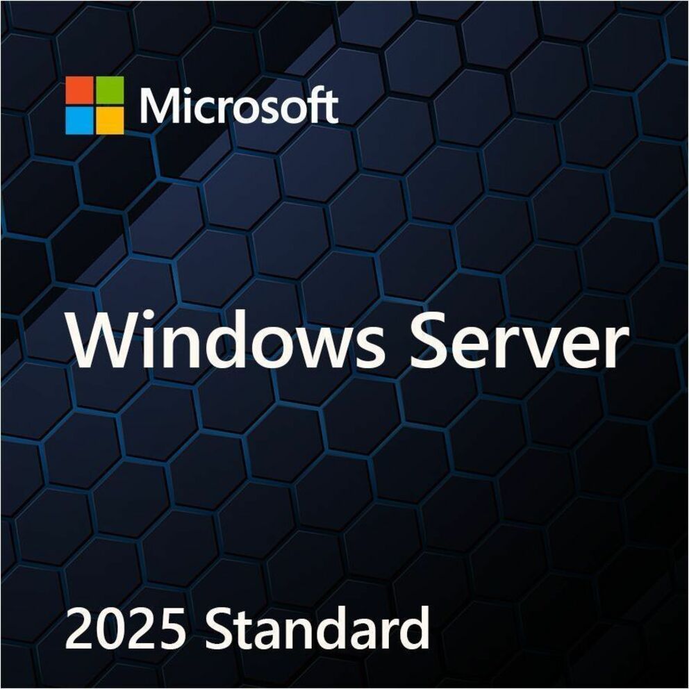 Microsoft Windows Server 2025 Standard Edition 64-bit - License - 16 Core