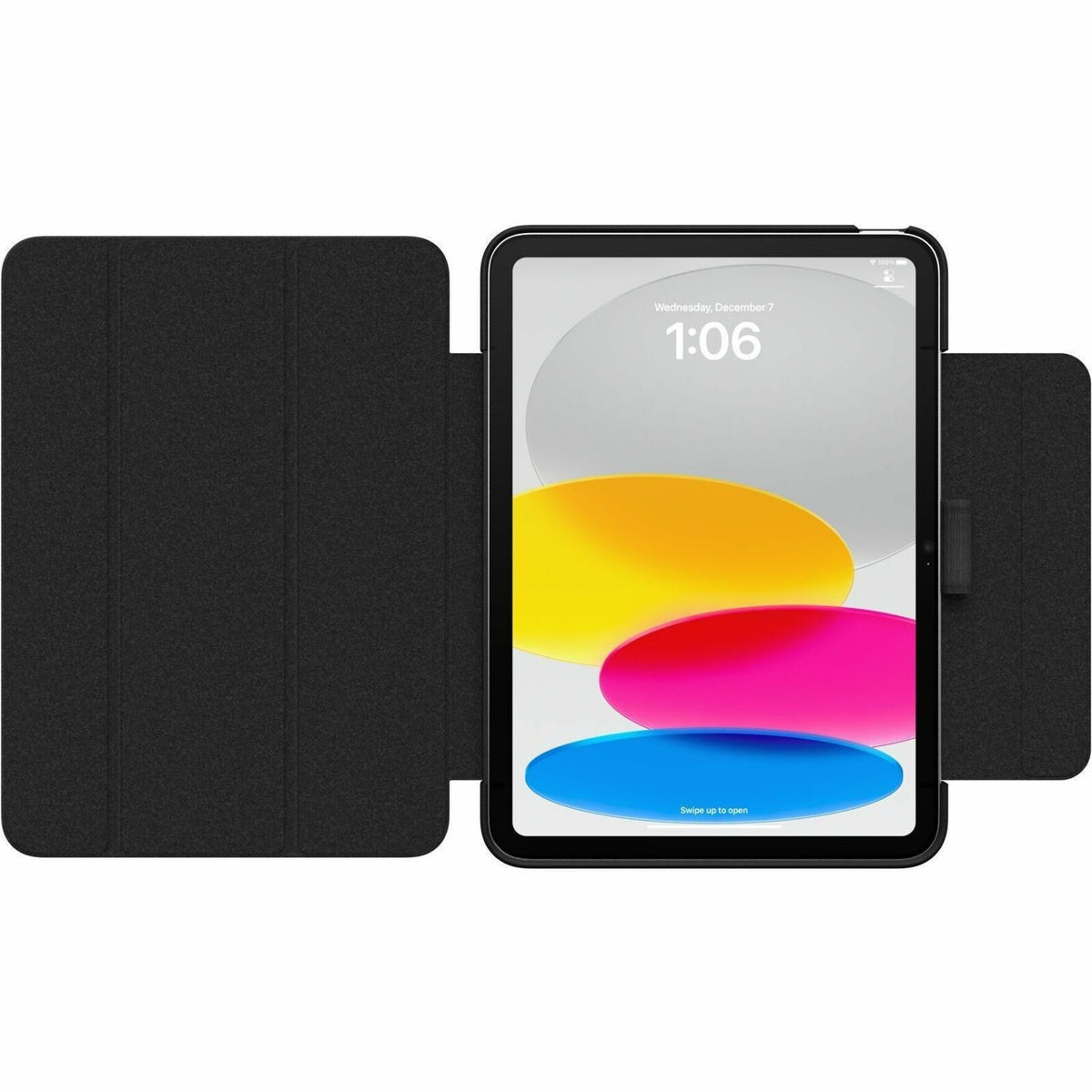 OtterBox Symmetry Series Folio Carrying Case (Folio) Apple iPad (10th Generation) Tablet - Starry Night (Black/Clear/Gray)