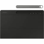 Samsung Book Cover Keyboard/Cover Case (Book Fold) Samsung Galaxy Tab S10 FE+ Tablet - Black