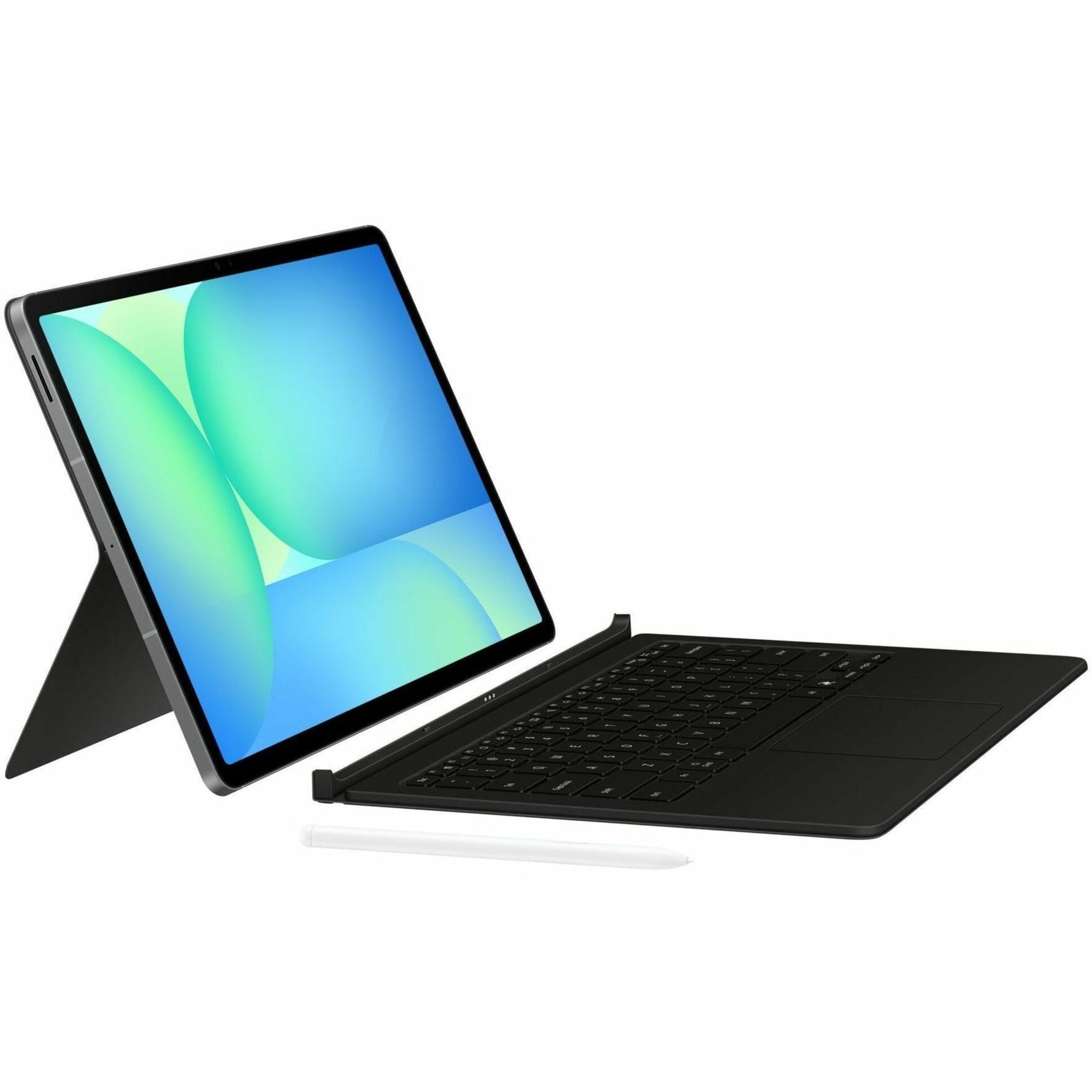 Samsung Book Cover Keyboard/Cover Case (Book Fold) Samsung Galaxy Tab S10 FE+ Tablet - Black