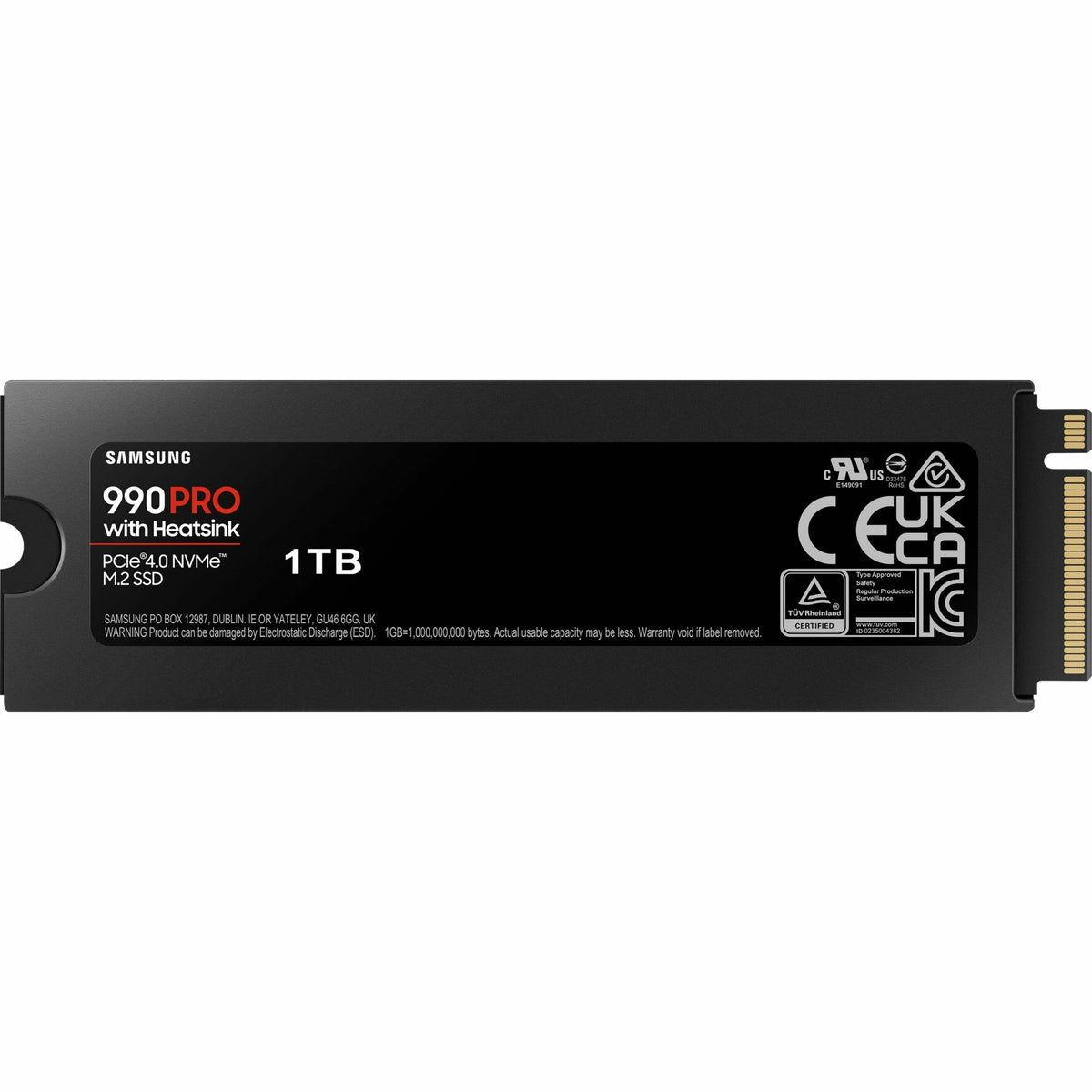 Samsung 990 PRO 1 TB Solid State Drive - M.2 2280 Internal - PCI Express NVMe (PCI Express NVMe 4.0 x4)