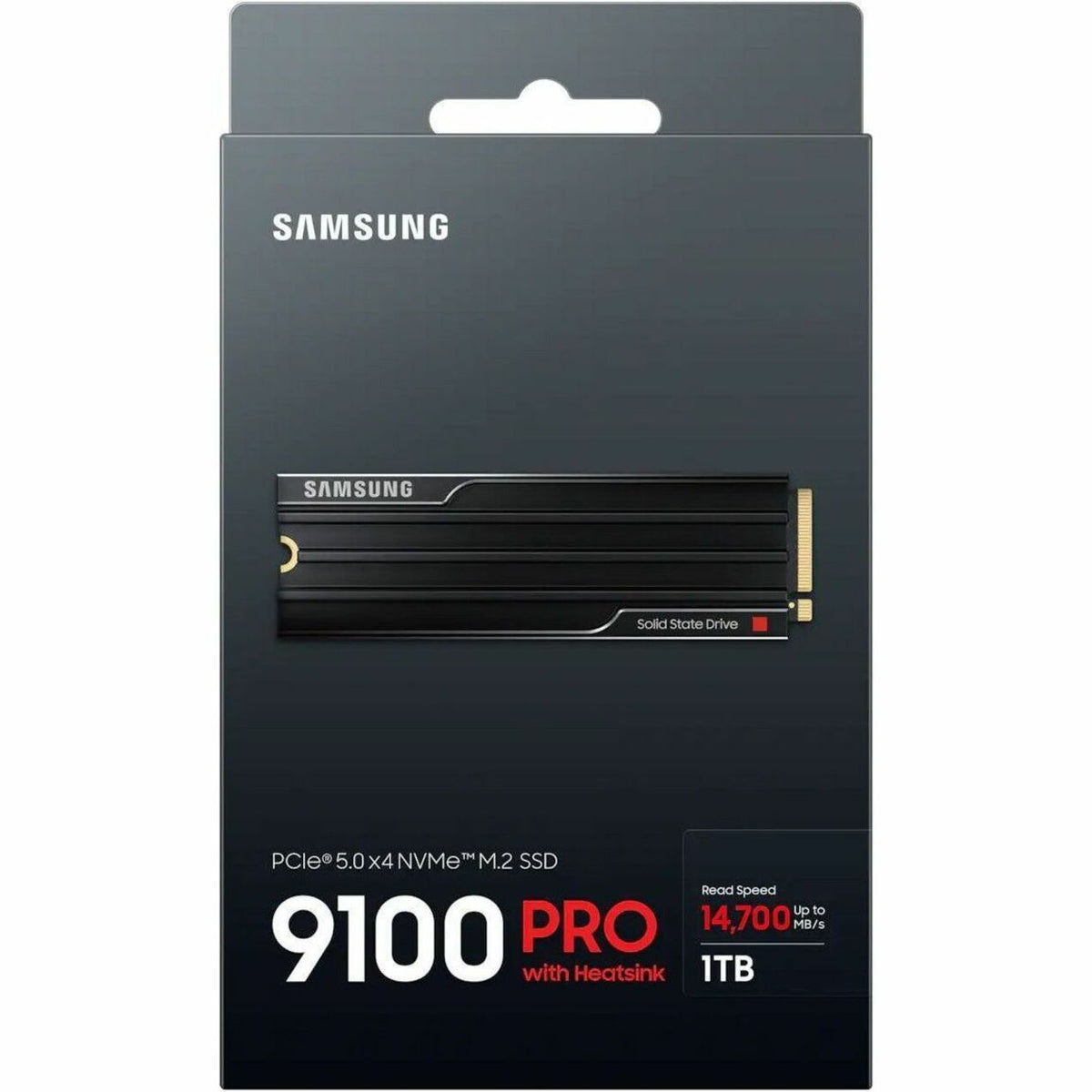 Samsung 9100 PRO 1 TB Solid State Drive - M.2 2280 Internal - PCI Express NVMe (PCI Express NVMe 5.0 x4) - Black