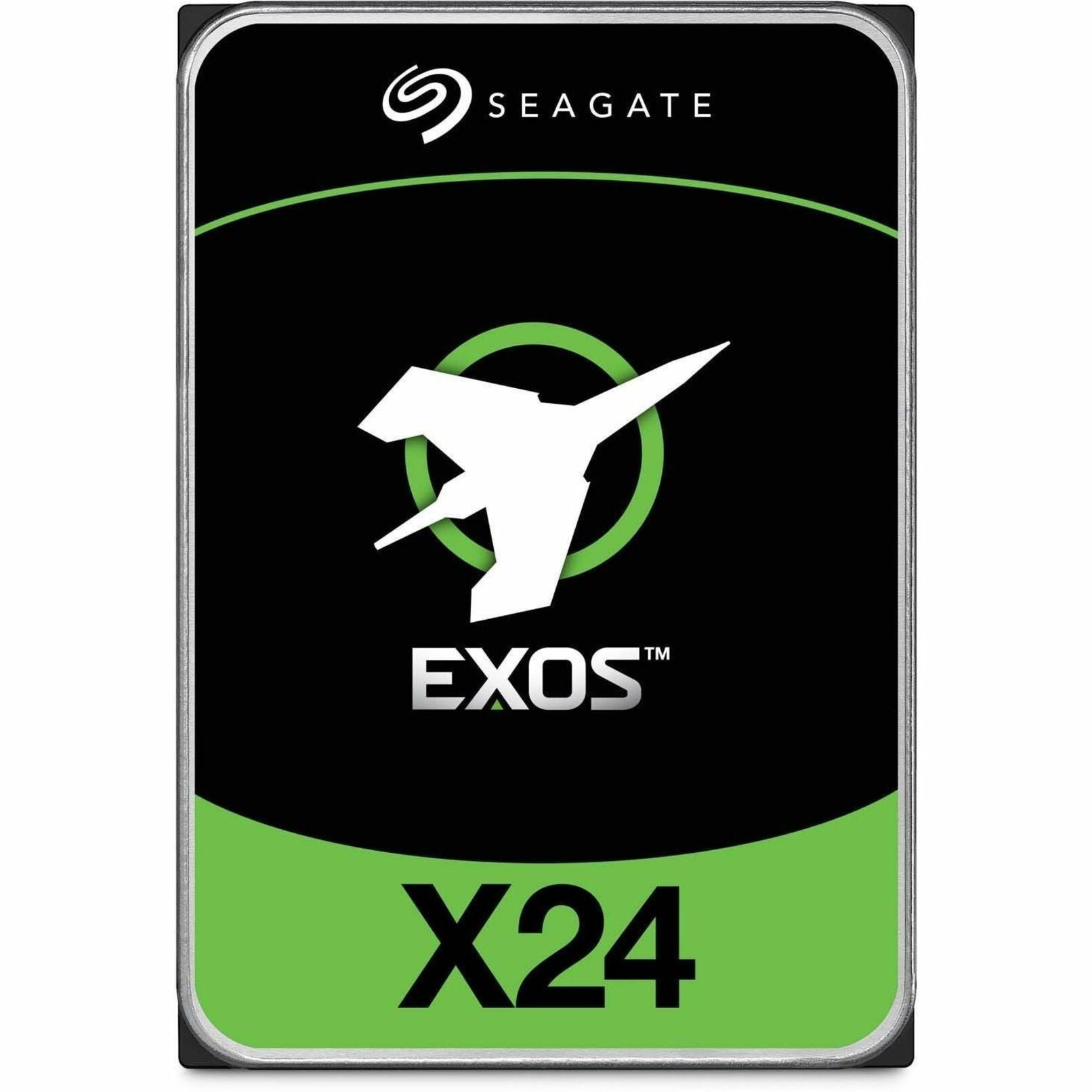 Seagate Exos X24 ST12000NM002H 12 TB Hard Drive - 3.5' Internal - SATA (SATA/600) - Conventional Magnetic Recording (CMR) Method