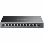 Omada ES210GP 10 Ports Manageable Ethernet Switch - Gigabit Ethernet - 10/100/1000Base-T, 1000Base-X