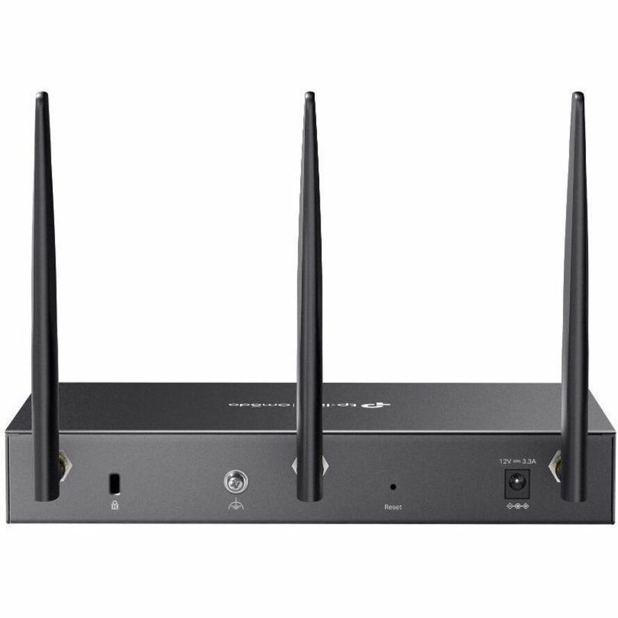 Omada Pro DR3650v Wi-Fi 6 IEEE 802.11ax Ethernet, VDSL2, ADSL2+, ADSL2, ADSL Modem/Wireless Router