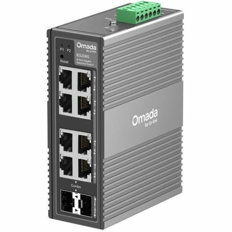 Omada IES208G 8 Ports Manageable Ethernet Switch - Gigabit Ethernet - 10/100/1000Base-T, 1000Base-X