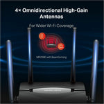 Mercusys MR25BE Wi-Fi 7 IEEE 802.11 a/b/g/n/ac/ax/be Ethernet Wireless Router