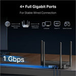 Mercusys MR25BE Wi-Fi 7 IEEE 802.11 a/b/g/n/ac/ax/be Ethernet Wireless Router