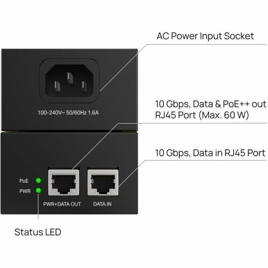 TP-Link POE370S PoE++ Injector