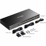 Omada SG5428XF 24 Ports Manageable Ethernet Switch - Gigabit Ethernet, 10 Gigabit Ethernet - 10/100/1000Base-T, 10GBase-X