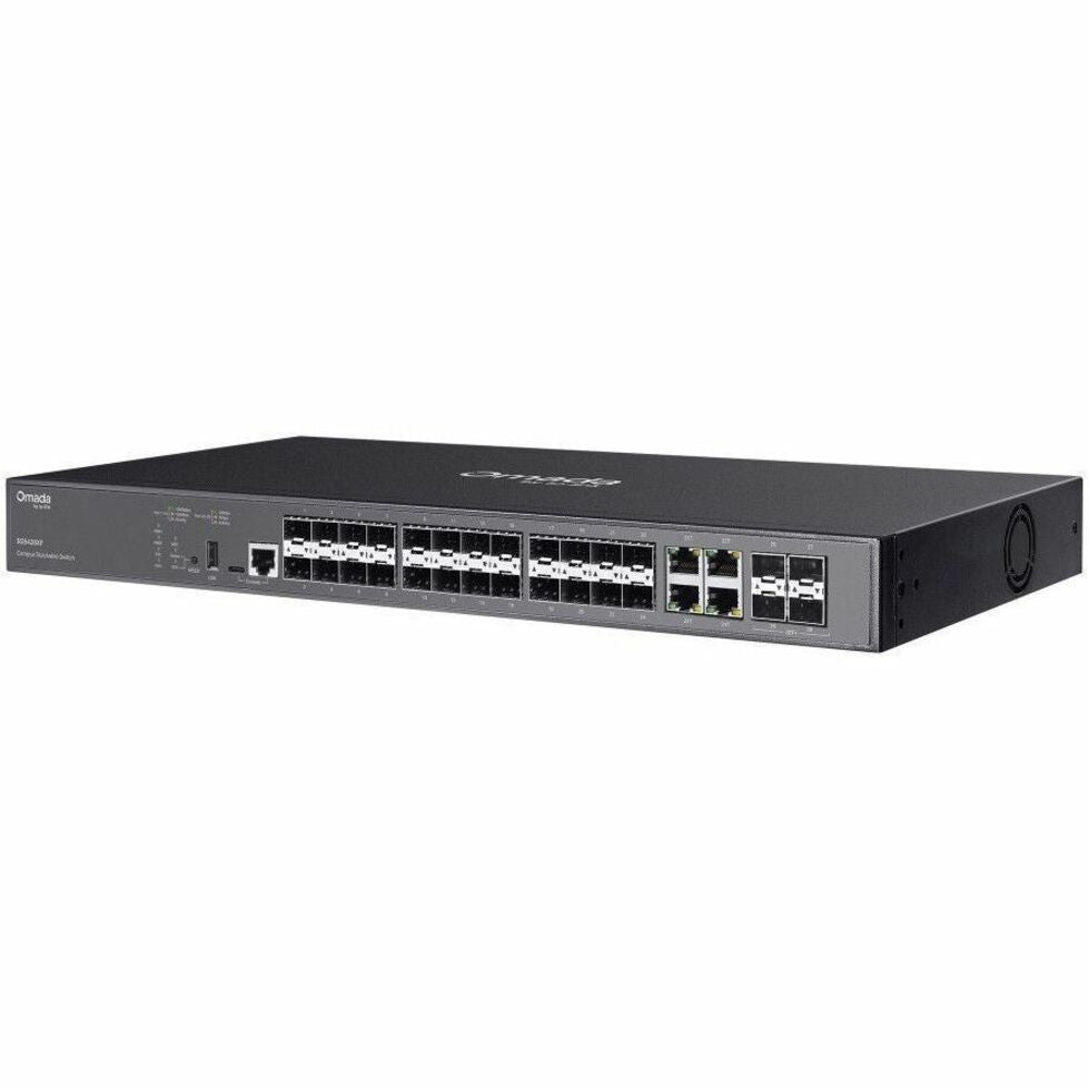 Omada SG5428XF 24 Ports Manageable Ethernet Switch - Gigabit Ethernet, 10 Gigabit Ethernet - 10/100/1000Base-T, 10GBase-X