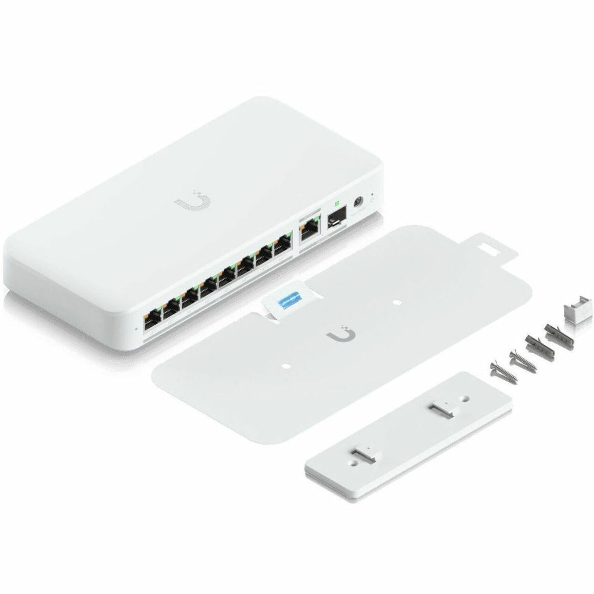 Ubiquiti Flex USW-Flex-2.5G-8-PoE 8 Ports Manageable Ethernet Switch - 2.5 Gigabit Ethernet, 10 Gigabit Ethernet - 2.5GBase-T, 10GBase-X, 10GBase-T