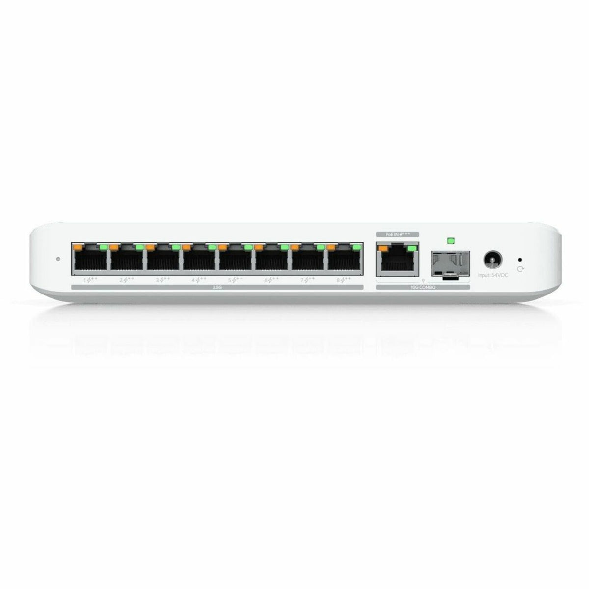 Ubiquiti Flex USW-Flex-2.5G-8-PoE 8 Ports Manageable Ethernet Switch - 2.5 Gigabit Ethernet, 10 Gigabit Ethernet - 2.5GBase-T, 10GBase-X, 10GBase-T