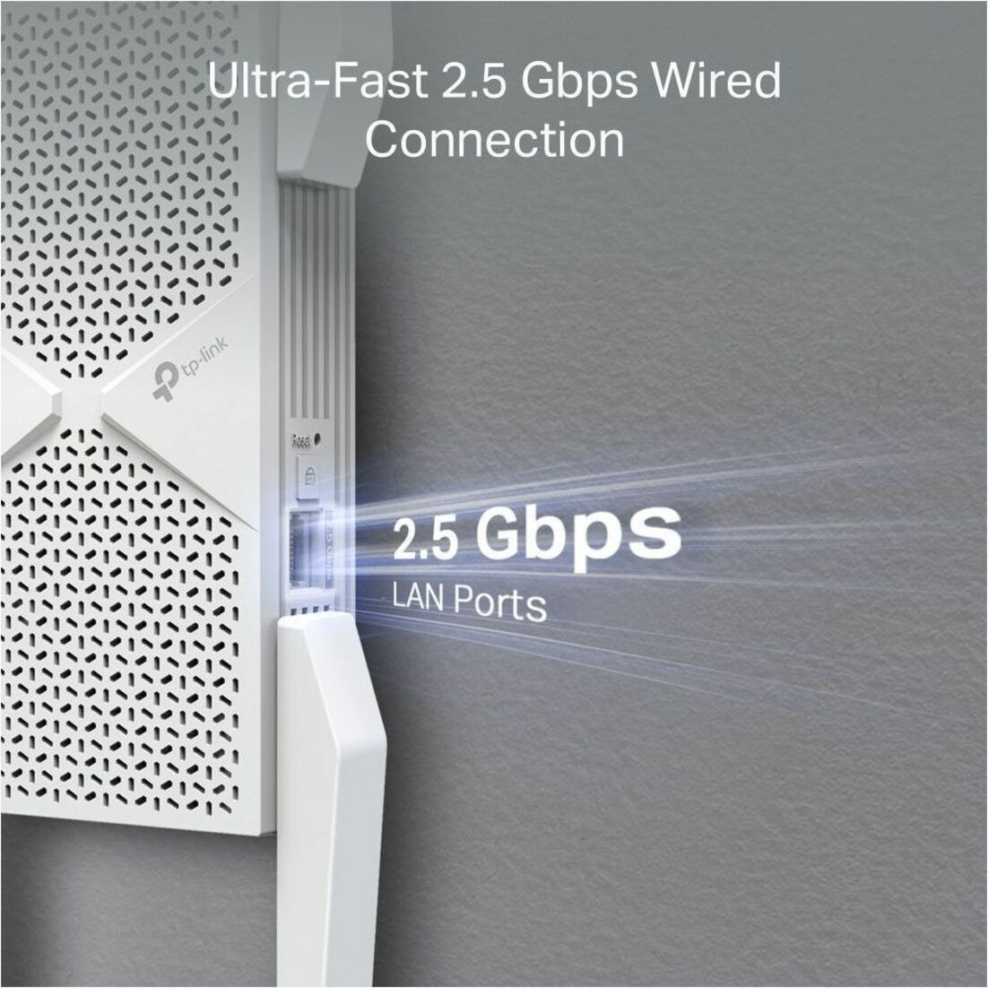 TP-Link RE655BE Tri Band Wi-Fi 7 IEEE 802.11 a/b/g/n/ac/ax/be 9.30 Gbit/s Wireless Range Extender