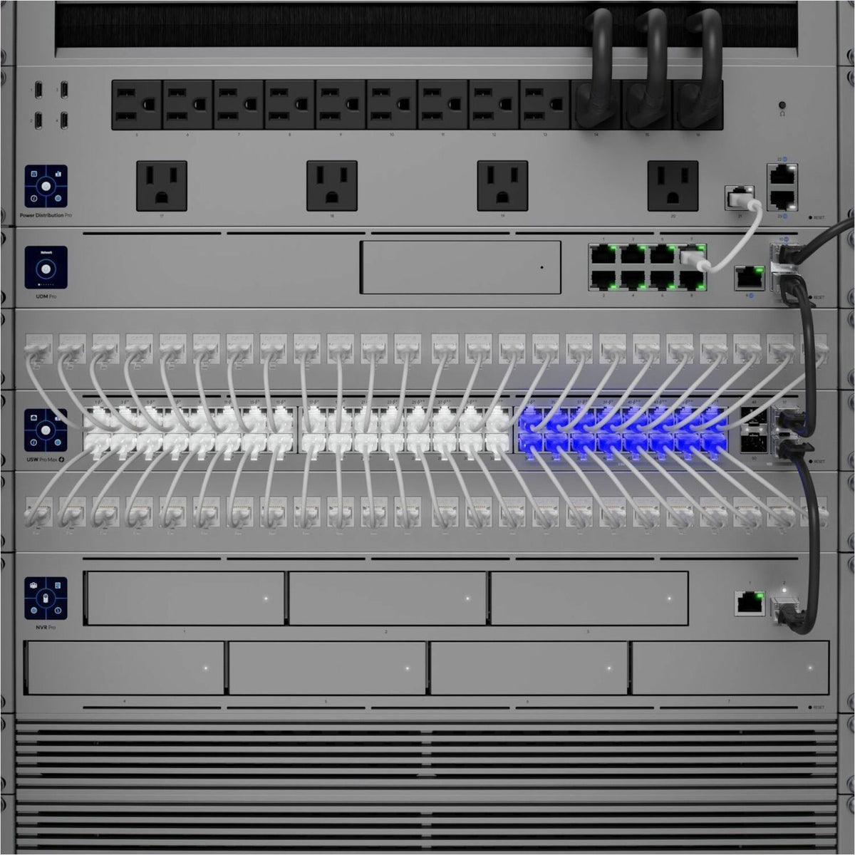 Ubiquiti Pro Max USW-Pro-Max-48-PoE 48 Ports Manageable Ethernet Switch - Gigabit Ethernet, 2.5 Gigabit Ethernet, 10 Gigabit Ethernet - 10/100/1000Base-T, 2.5GBase-T, 10GBase-X