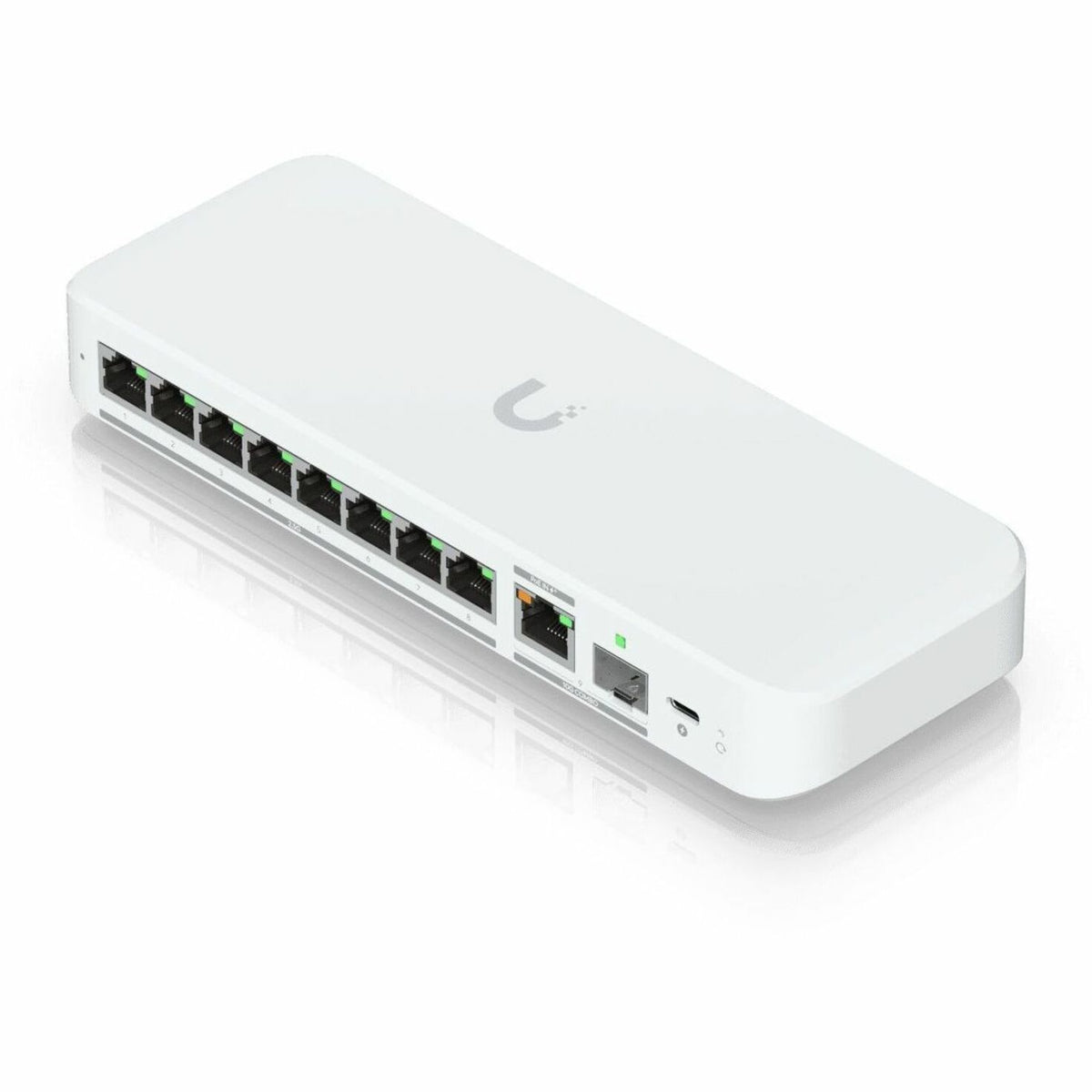 Ubiquiti Flex 9 Ports Ethernet Switch - 2.5 Gigabit Ethernet, 10 Gigabit Ethernet - 2.5GBase-T, 10GBase-T, 10GBase-X