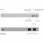 Ubiquiti 1 Ports Manageable Ethernet Switch - Gigabit Ethernet, 10 Gigabit Ethernet, 2.5 Gigabit Ethernet, 5 Gigabit Ethernet - 10/100/1000Base-T, 1000Base-X, 10GBase-X, 2.5GBase-X - Grey