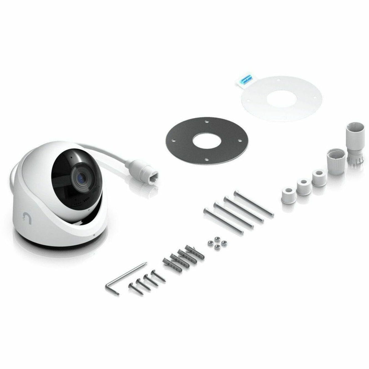 Ubiquiti UniFi G6 8 Megapixel 4K Network Camera - Colour - Turret - White