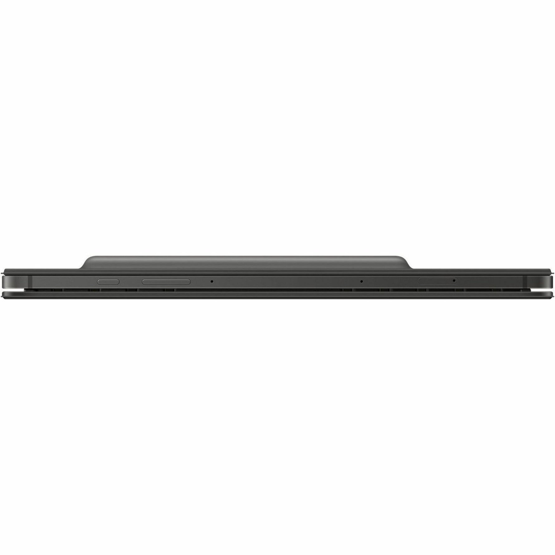 Samsung Keyboard/Cover Case (Book Fold) Samsung Galaxy Tab S9, Galaxy Tab S9 FE Tablet - Black - Top view