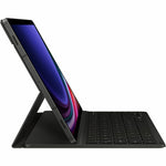 Samsung Keyboard/Cover Case (Book Fold) Samsung Galaxy Tab S9, Galaxy Tab S9 FE Tablet - Black - Left view