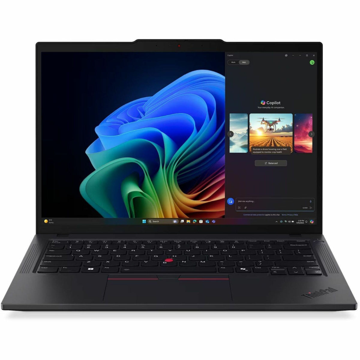Lenovo ThinkPad T14 Gen 6 21QG004PAU 14' Copilot+ PC Notebook - WUXGA - 60 Hz - Intel Core Ultra 5 226V - 16 GB - 512 GB SSD - English Keyboard - Black