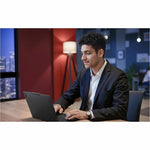 Lenovo ThinkPad X1 Carbon Gen 13 Aura Edition 21NS00QKAU 14' Copilot+ PC Ultrabook - WUXGA - 60 Hz - Intel Core Ultra 7 258V - Intel Evo Platform - 32 GB - 512 GB SSD - English Keyboard - Black Paint - Alternate view 24