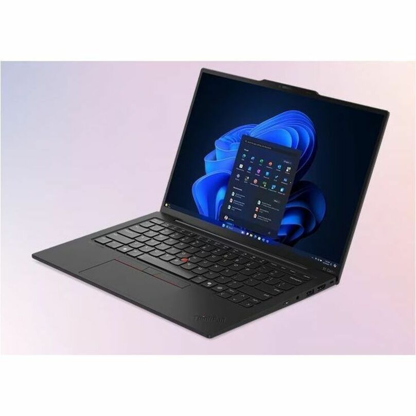 Lenovo ThinkPad X1 Carbon Gen 13 Aura Edition 21NS00QKAU 14' Copilot+ PC Ultrabook - WUXGA - 60 Hz - Intel Core Ultra 7 258V - Intel Evo Platform - 32 GB - 512 GB SSD - English Keyboard - Black Paint - Alternate view 23