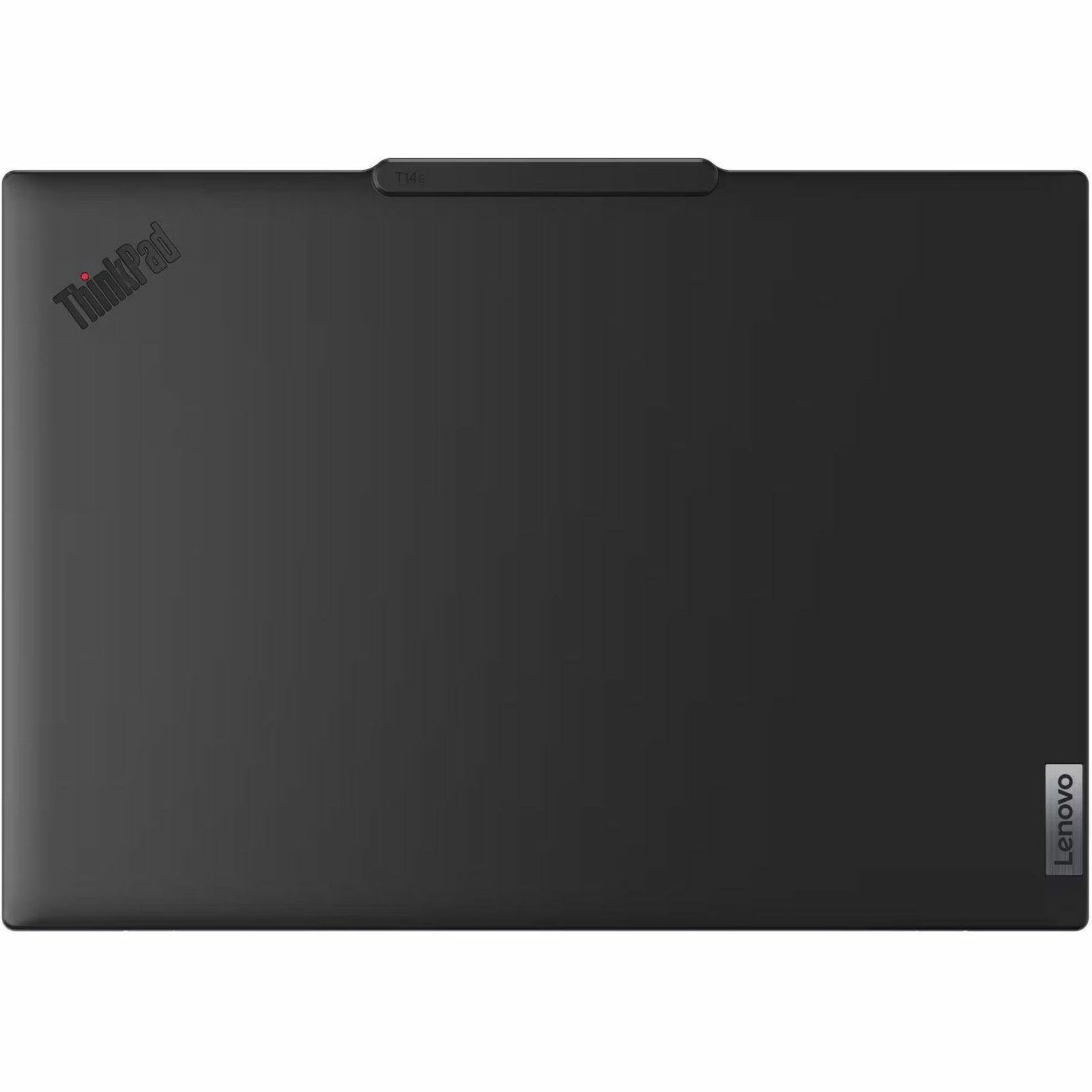 Lenovo ThinkPad T14s Gen 6 21QX00LMAU 14' Copilot+ PC Notebook - WUXGA - 60 Hz - Intel Core Ultra 5 228V - 32 GB - 512 GB SSD - English Keyboard - Black - Top view