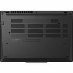 Lenovo ThinkPad T14 Gen 6 21QG004NAU 14' Touchscreen Copilot+ PC Notebook - WUXGA - 60 Hz - Intel Core Ultra 7 268V - 32 GB - 512 GB SSD - English Keyboard - Black - Bottom view