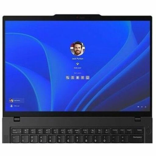 Lenovo ThinkPad T14 Gen 6 21QG004NAU 14' Touchscreen Copilot+ PC Notebook - WUXGA - 60 Hz - Intel Core Ultra 7 268V - 32 GB - 512 GB SSD - English Keyboard - Black - Alternate view 20