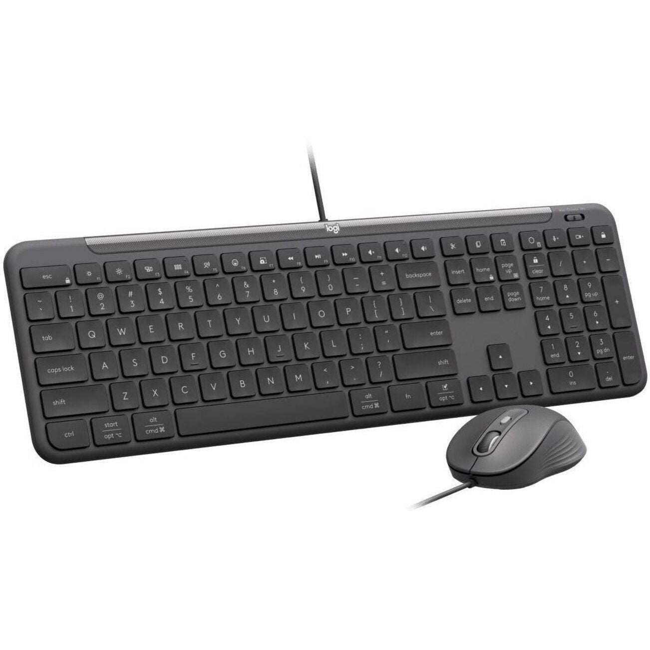 Logitech Signature Slim MK620 Keyboard & Mouse - QWERTY - English (US)
