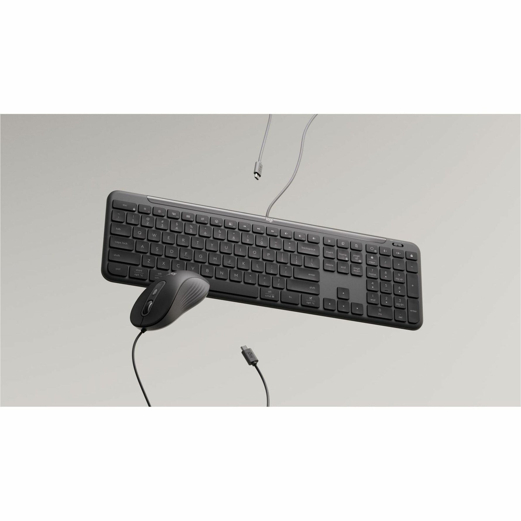 Logitech Signature Slim MK620 Keyboard & Mouse - QWERTY - English (US) - Alternate view 8