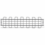 StarTech Under Desk Cable Management Tray, 24' Long, Basket Style, Screw-On Installation, Metal, Black, TAA-Compliant - Alternate view 7
